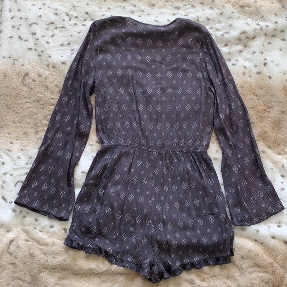 Full Tilt Purple Romper - Picture 2 of 3